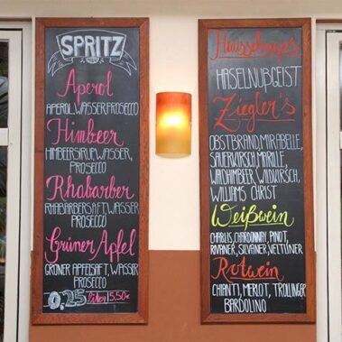 Dampfschiff Spritz und Spiritousen