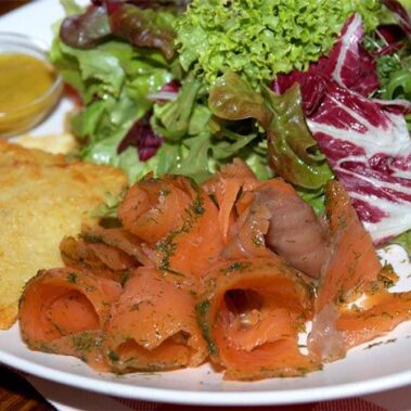 Hausgebeizter Wildlachs